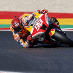 Test de Marc Márquez en Misano