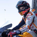 Test de Marc Márquez en Misano