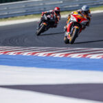 Test de Marc Márquez en Misano