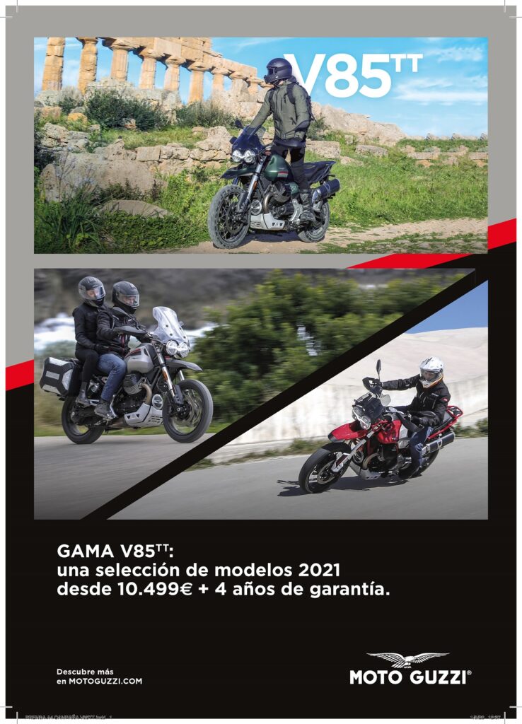 moto guzzi v85tt 2021 promo