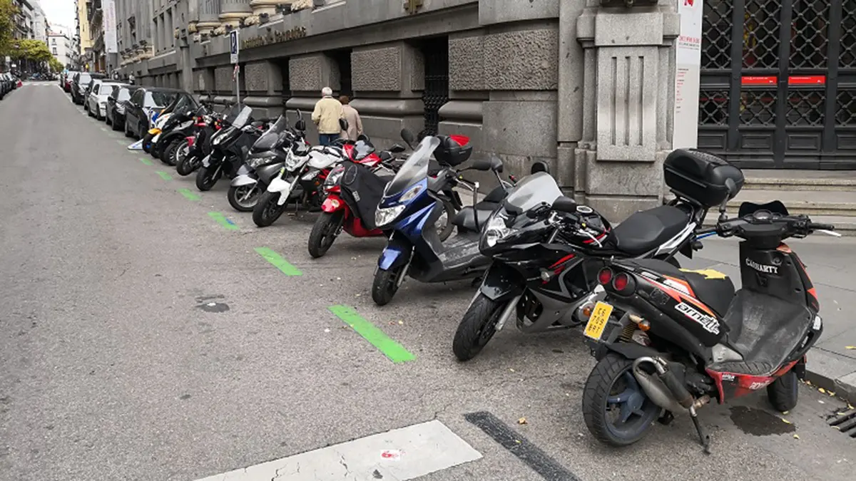 parking motos madrid