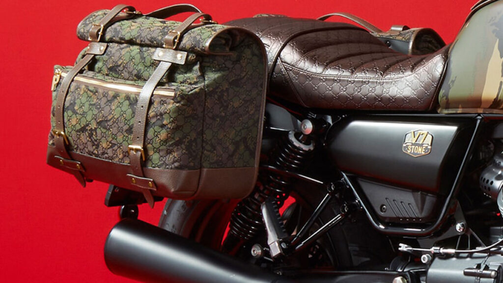 Moto Guzzi V7 Gucci-Palace: una V7 Stone a la moda 3 moto guzzi v7 gucci palace 2