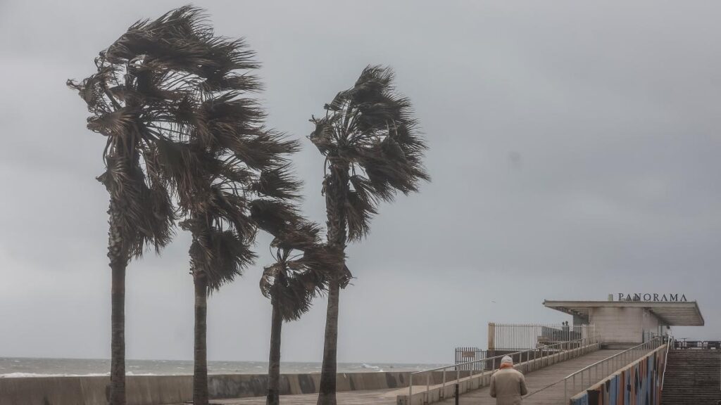 viento fuerte ambiente