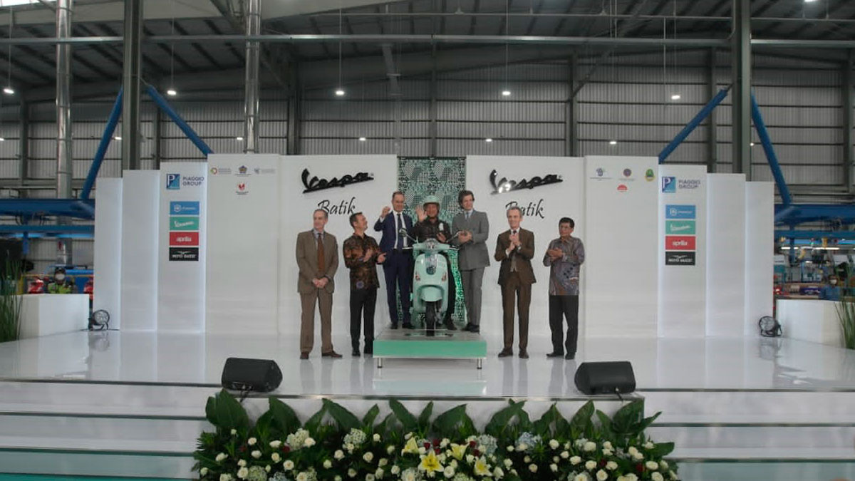 El Grupo Piaggio inaugura una nueva planta de producción en Indonesia