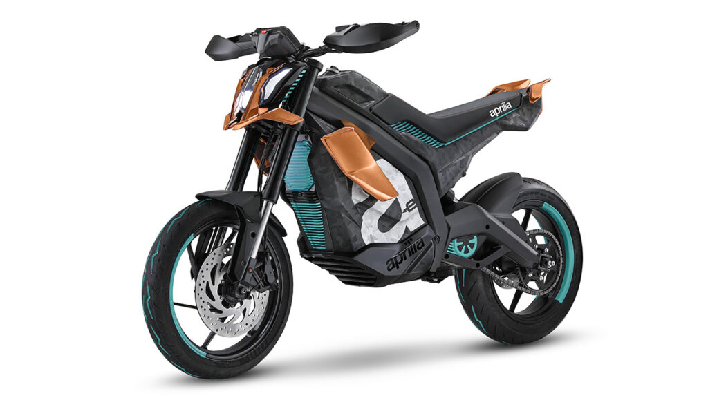 Aprilia llega a lo eléctrico, acompañada por el nuevo Piaggio 1 2023 9 Aprilia ELECTRICa Project _1200