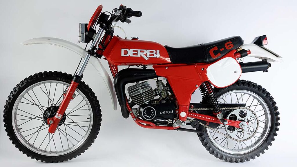 Historia de Derbi (parte 3): las motos de cross 17 DERBI C6 59 A