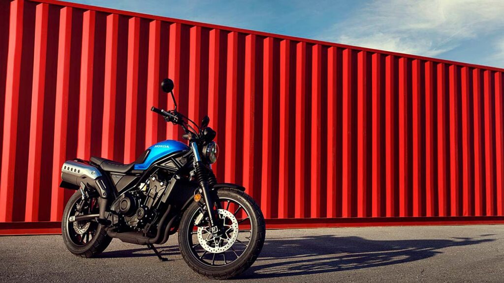 Honda CL500: mezcla retro y scrambler 13 Honda CL500 2023 00018