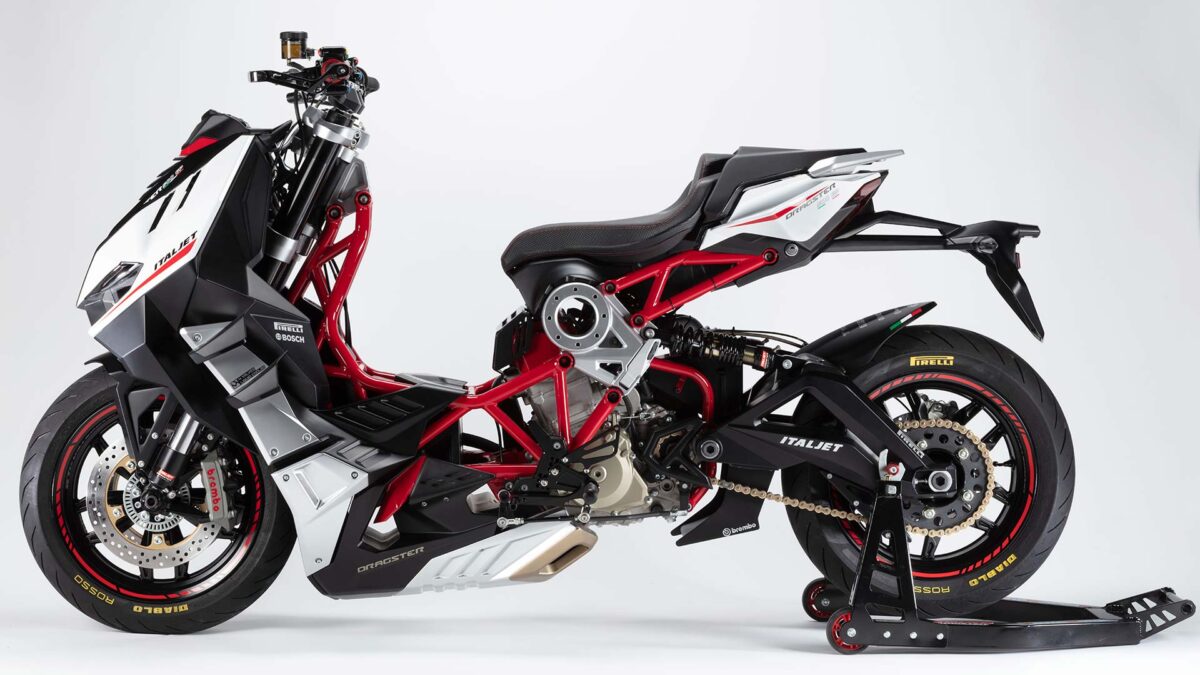 Italjet Dragster 500 GP 1 Italjet revoluciona el scooter: Dragster 500GP 2023