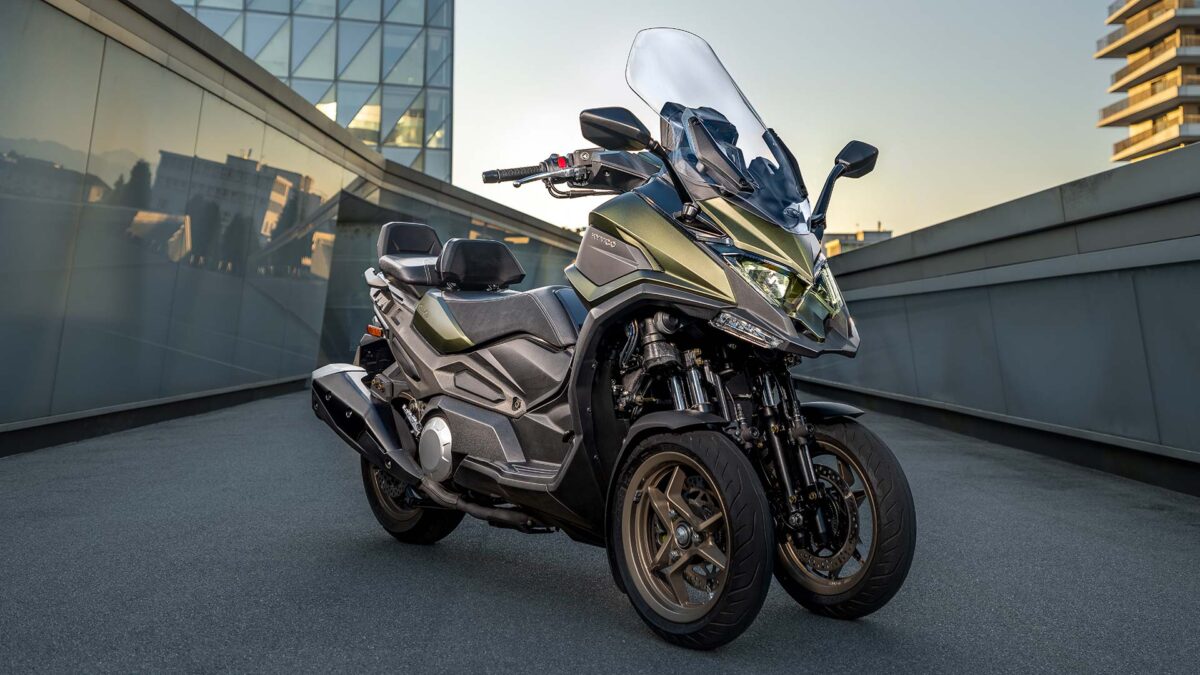 KYMCO CV3: la apuesta definitiva por el scooter de tres ruedas del gigante taiwanés