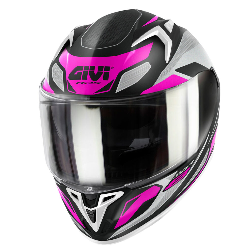 NdP GIVI 50.8 BRAVE BLACK SILVER PINK MATT 02