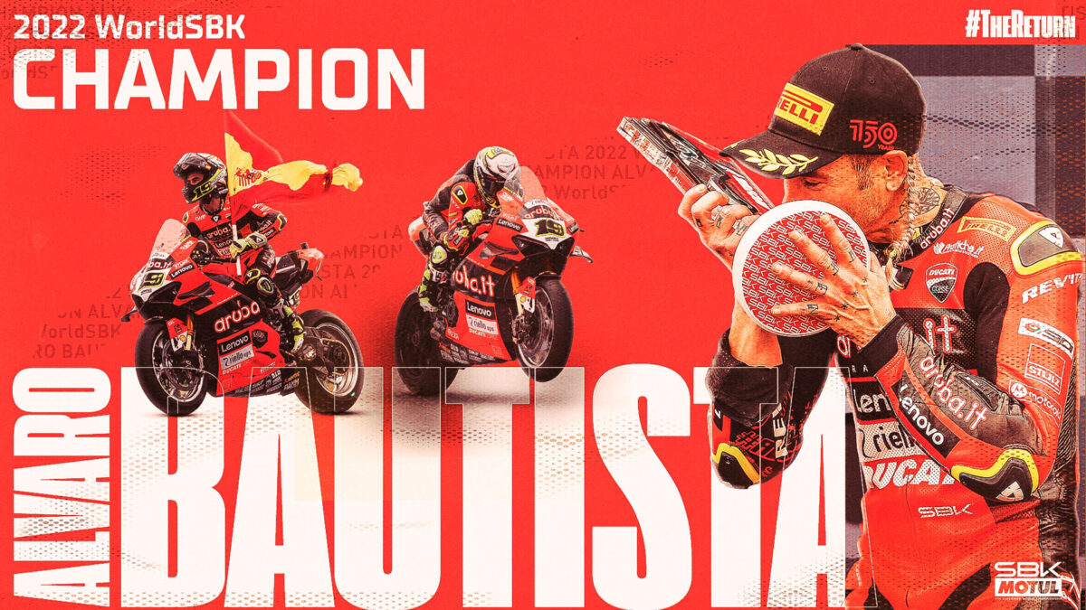 WSBK Mandalika: Bautista es el nuevo campeón del mundo de Superbike 1 bautista campeon sbk