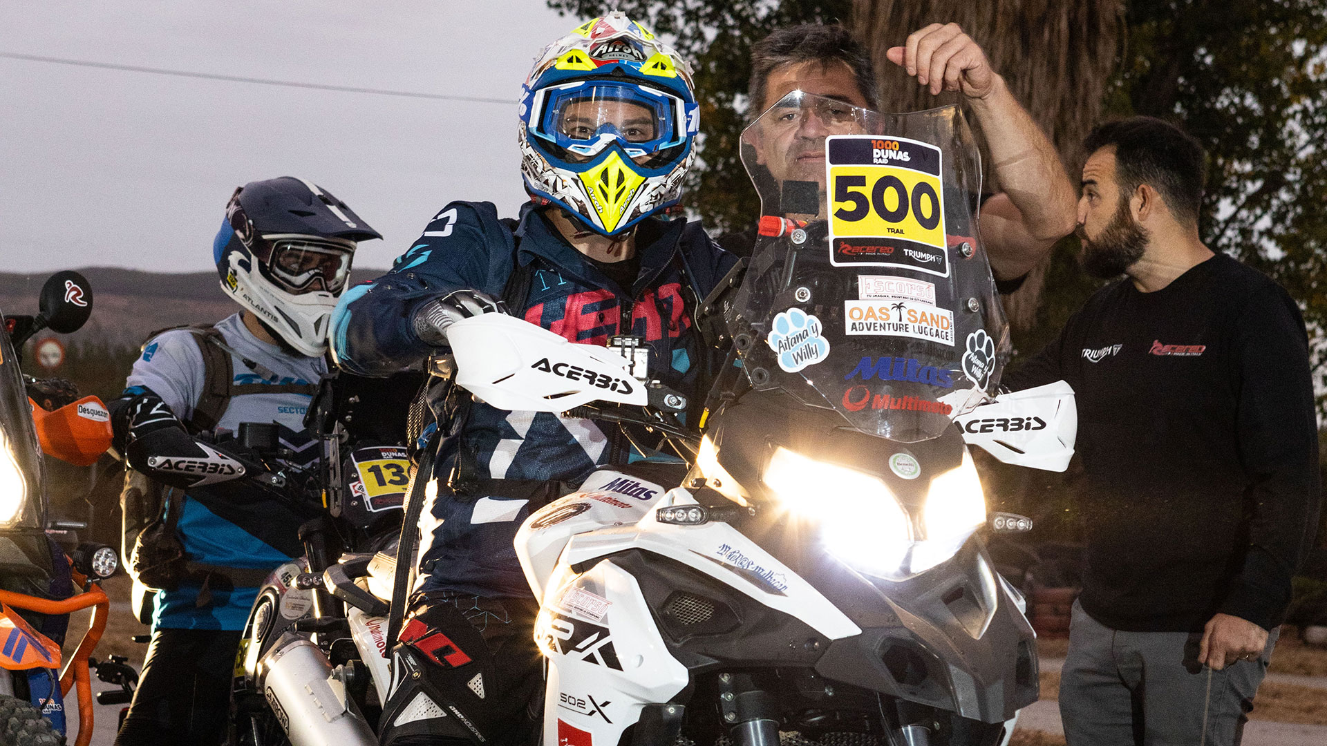Benelli se hace con la victoria en la categoría Trail del 1000 Dunas Raid
