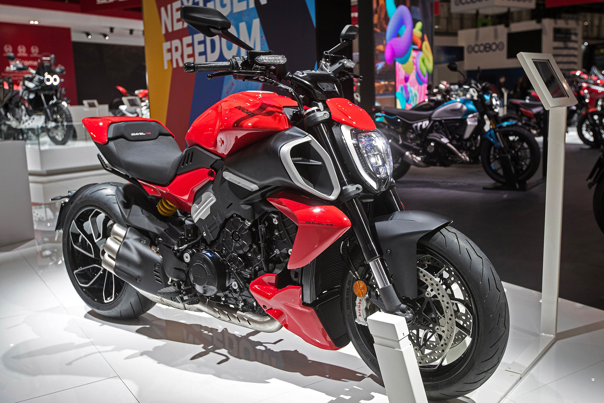 La Ducati Diavel V4 es elegida la “Moto más Bonita” del EICMA 2022