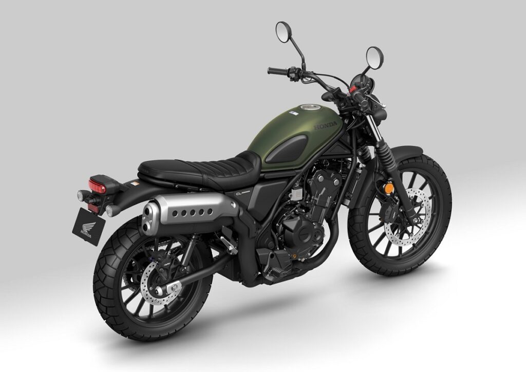 Honda CL500: mezcla retro y scrambler 11 honda cl500 estudio cenital