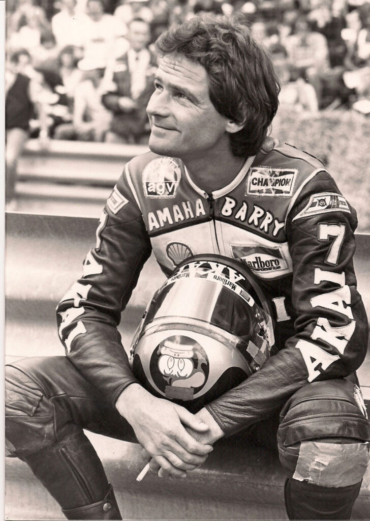 Pilotos de MotoGP: supersticiones, manías y rituales 5 sheene barry 1981 retrato