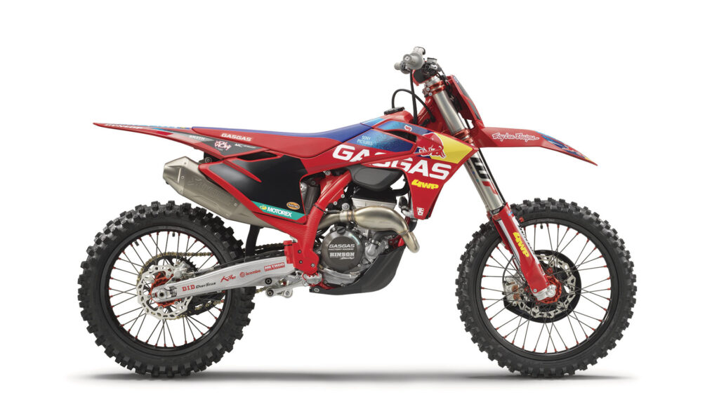 Nuevas GasGas MC 450F y MC 250F Factory Edition 2023: pisando fuerte 12 47796 Motocross MC 250F Factory Edition 2023 Studio