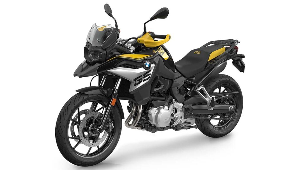 Llévate la BMW F 750 GS sin entrada desde 159 euros y con Connected Ride incluido en el precio 12 BMW F 750 GS, negro y amarillo