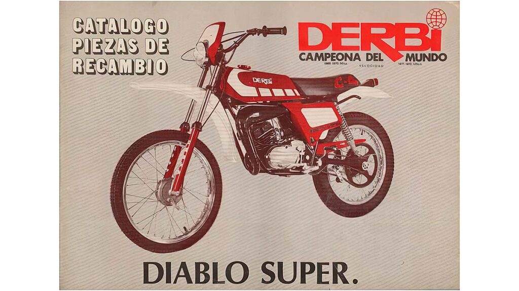 Historia de Derbi (parte 4): ciclomotores y Derbi Antorcha 12 Derbi-Diablo