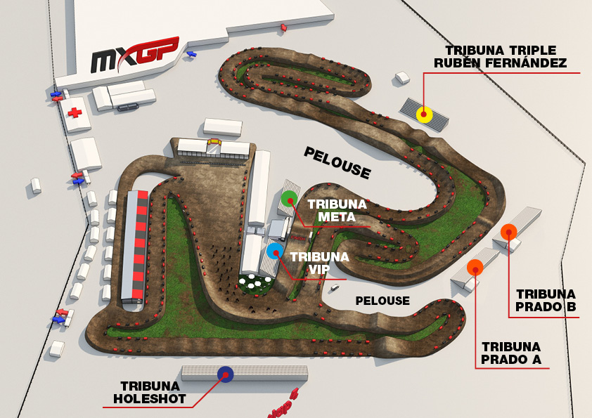 MXGP 2023 Plano entradas