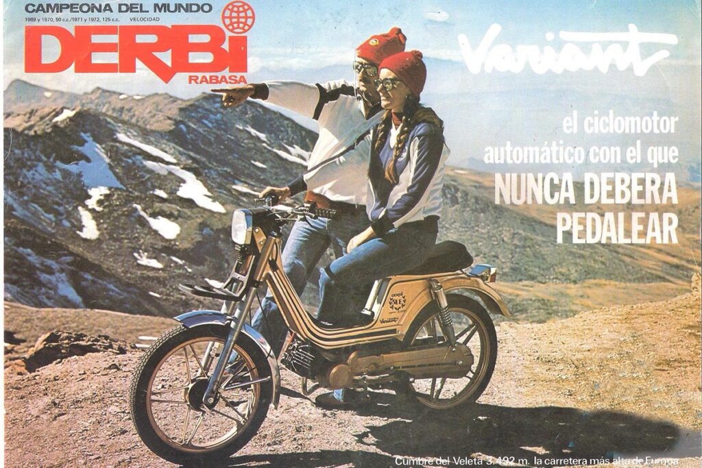 Historia de Derbi (Parte 5): scooters y automáticos 12 Publi Variant SLE