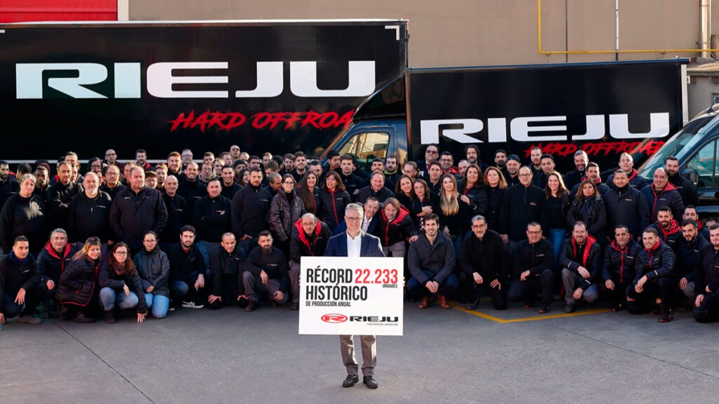 Rieju dice adiós al 2022 con un récord histórico de producción 2 record rieju 2022 1