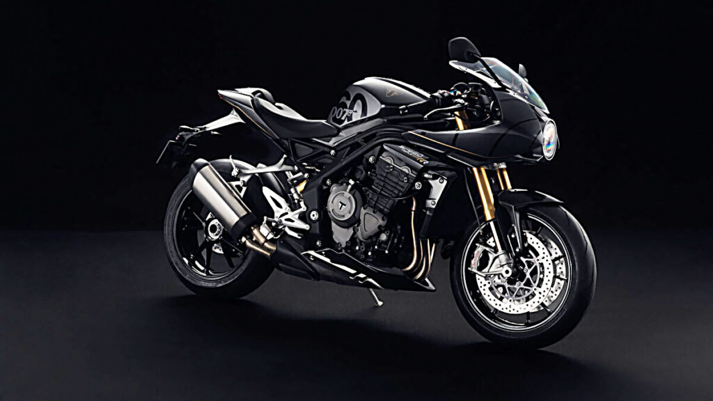 triumph speed triple 1200 rr bond edition