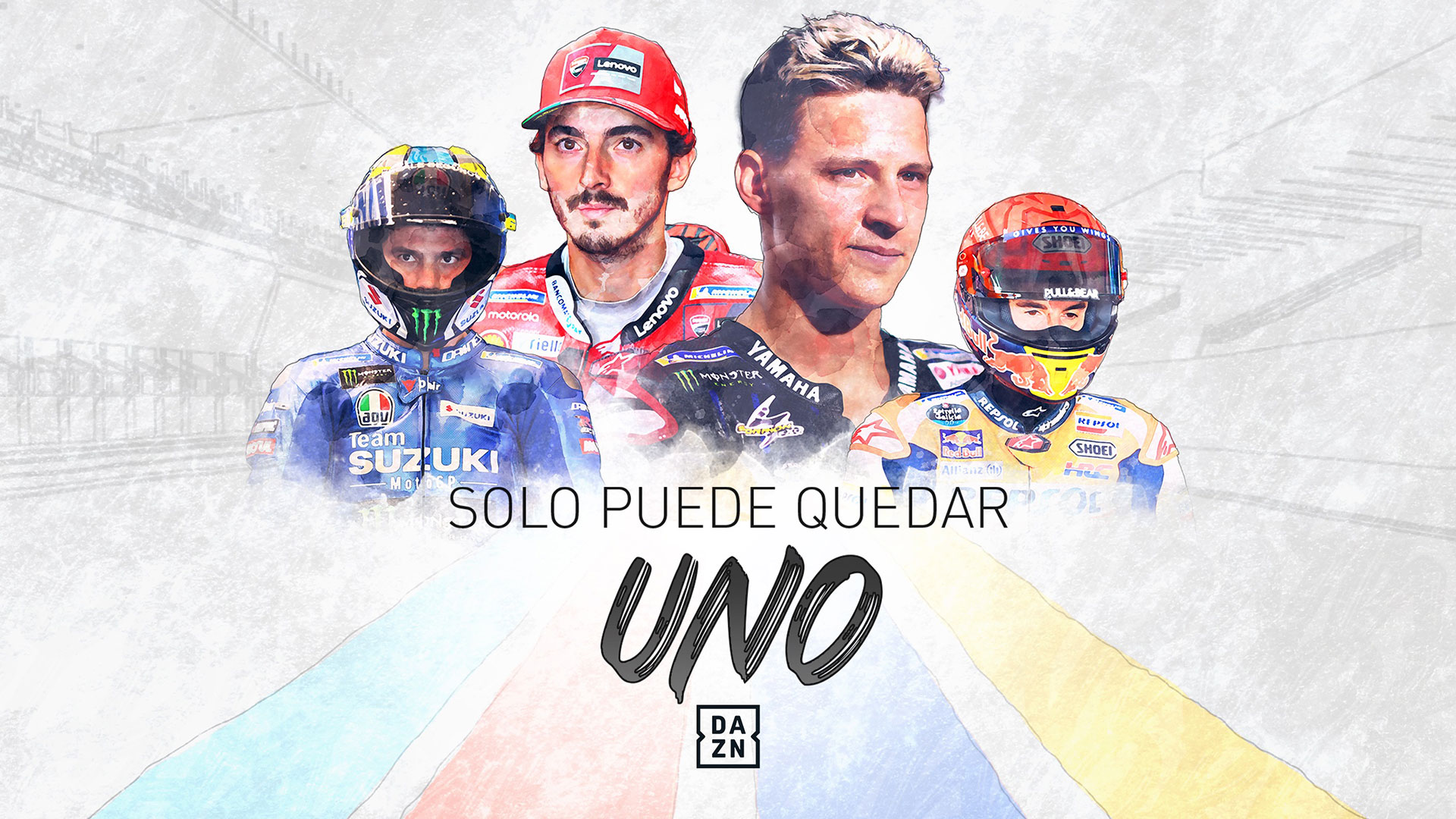 DAZN repasa la lucha por el Mundial de MotoGP 2022 con su docuserie ‘Solo puede quedar uno’