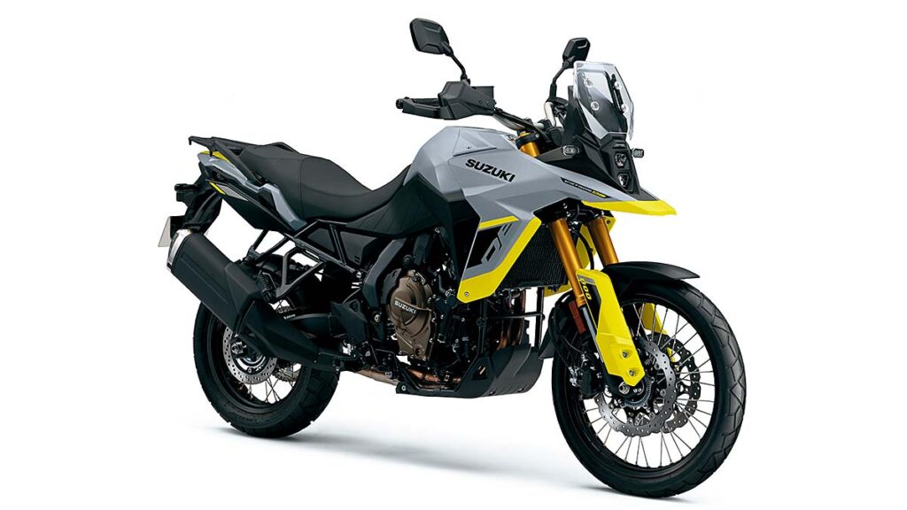 Motos trail rivales de la Honda XL750 Transalp para el carnet A2 21 Suzuki V-Strom 800DE 2023