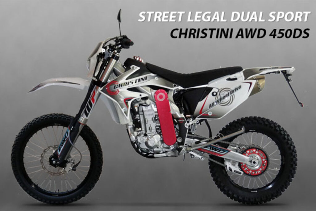 Motos bizarras (IV): Tracción y transmisión... ¿sólo a la rueda trasera? 13 christini