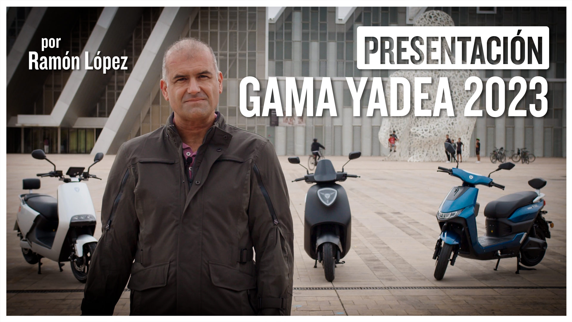(VÍDEO) Los scooters eléctricos Yadea aterrizan en España