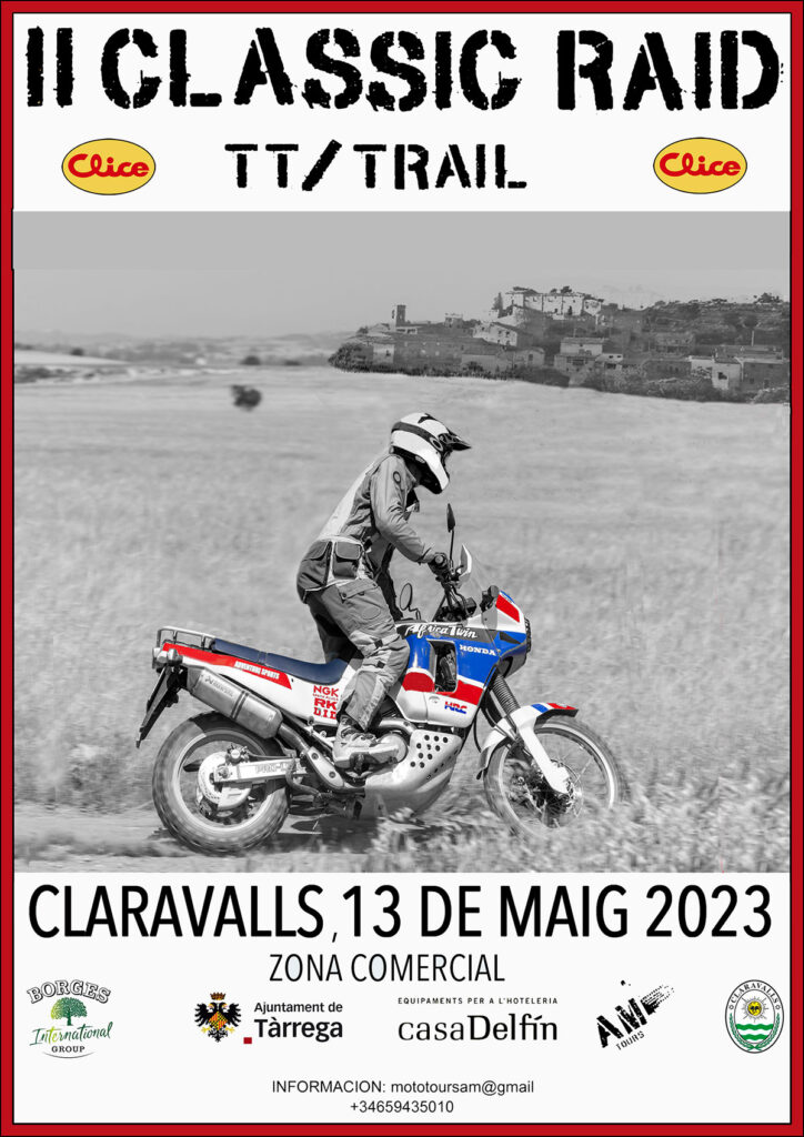 Apunta la fecha: el II Classic Raid volverá a Claravalls en mayo 2 II-Classic-Raid_2023-copia