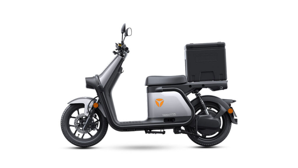 Los nuevos modelos para 'delivery' de YADEA serán presentados en la feria HIP 2023 7 Y1S PRO Gris Perfil Izquierdo baul