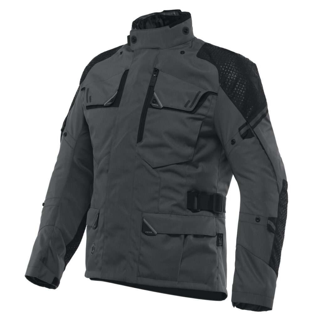 ladakh 3l d dry jacket iron gate black estudio