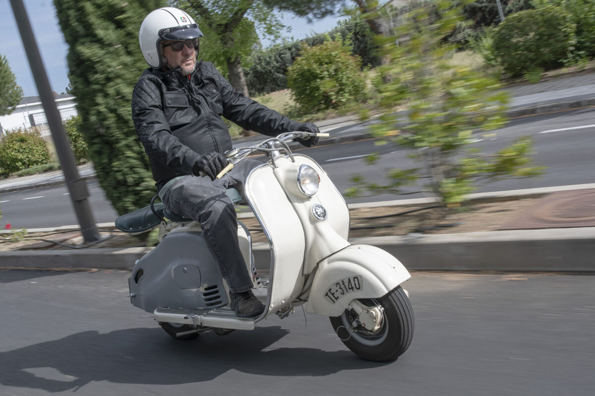 Las mejores motos clásicas para usar a diario: Lambretta 1 lambretta