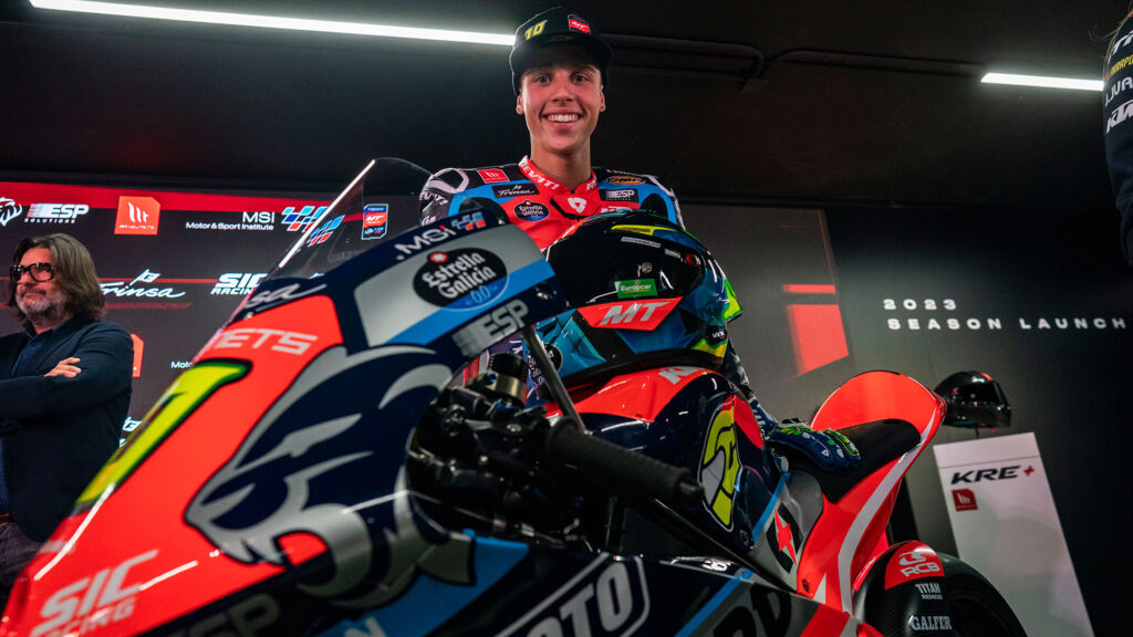 El MTHelmets-MSi presenta su estructura para la temporada 2023 9 mthelmets msi moto3 2023 2