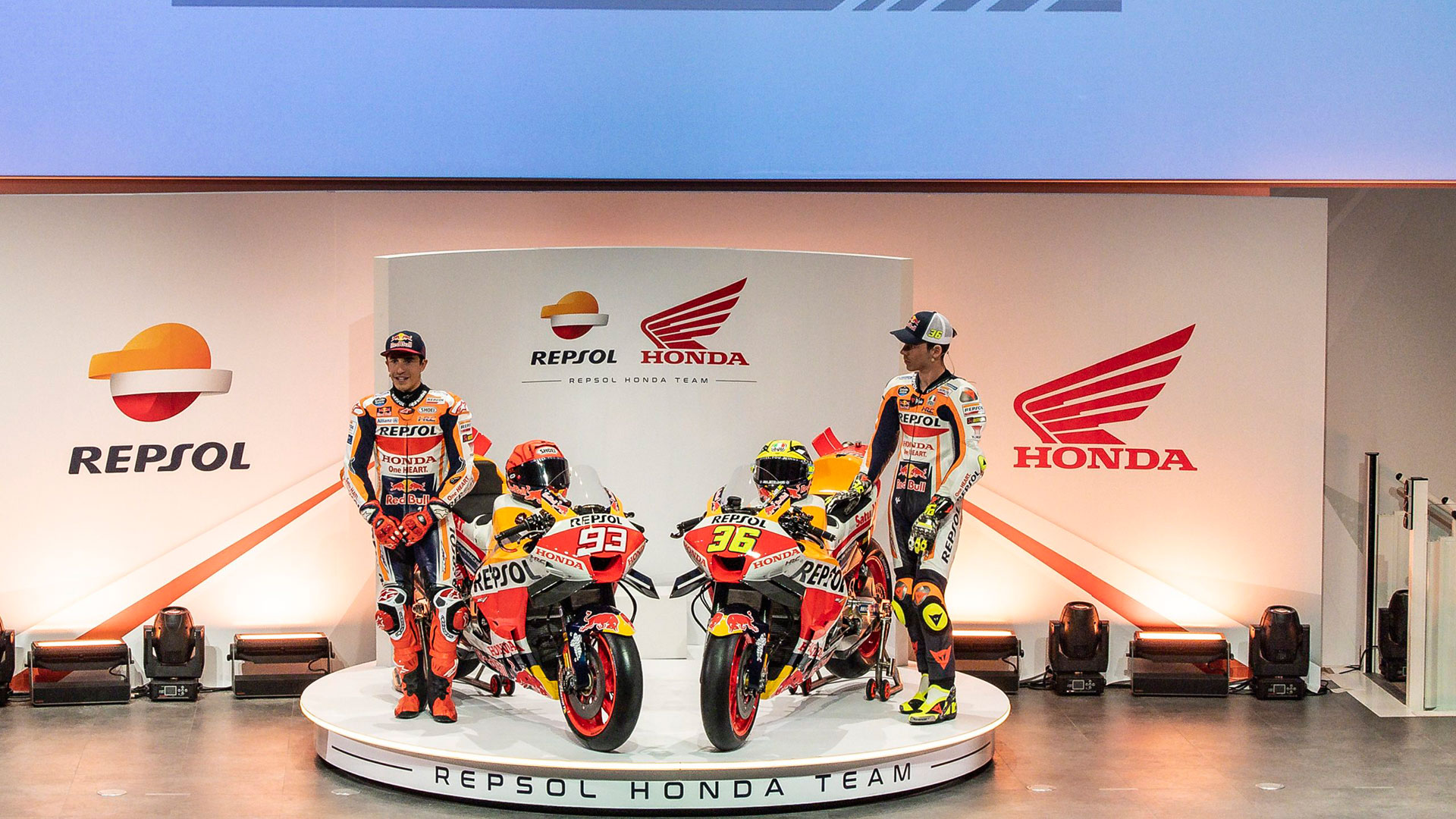 El equipo Repsol Honda de MotoGP presenta sus colores para la temporada 2023