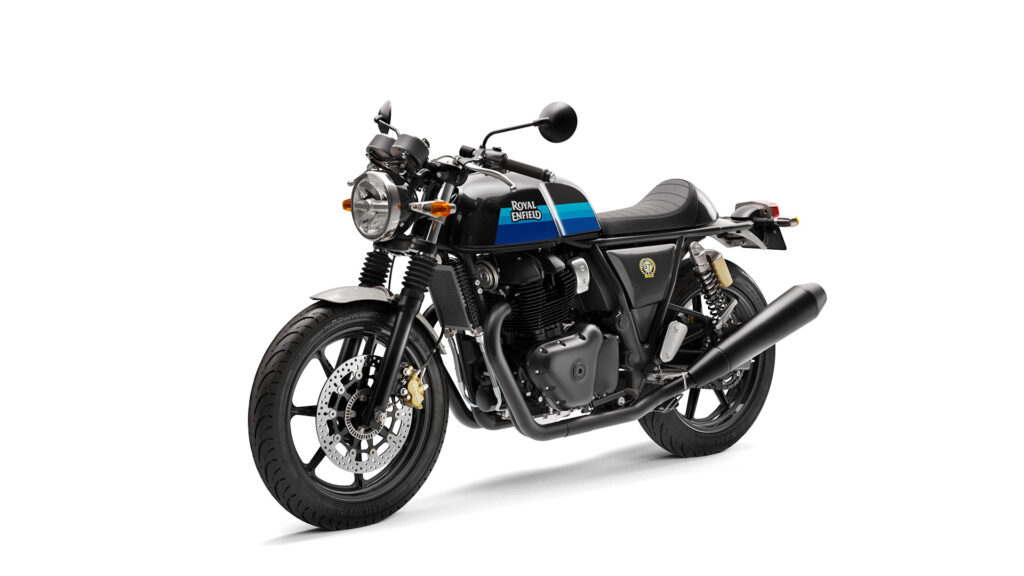 Royal Enfield actualiza sus dos Twins 650: cambios mínimos 3 royal enfield GT slipstream blue 0005