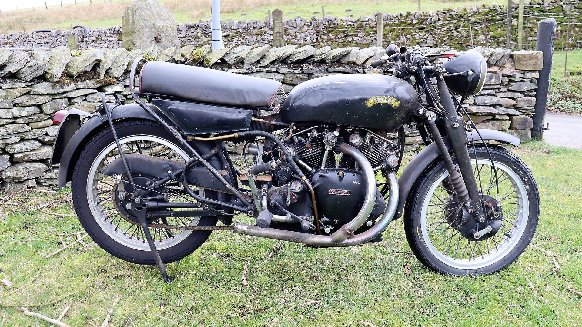 'Mega' subasta de H&H Classics: una Vincent Black Shadow Serie D de 1955 como estrella de un catálogo con casi 200 lotes 7 VincentBlackShadow