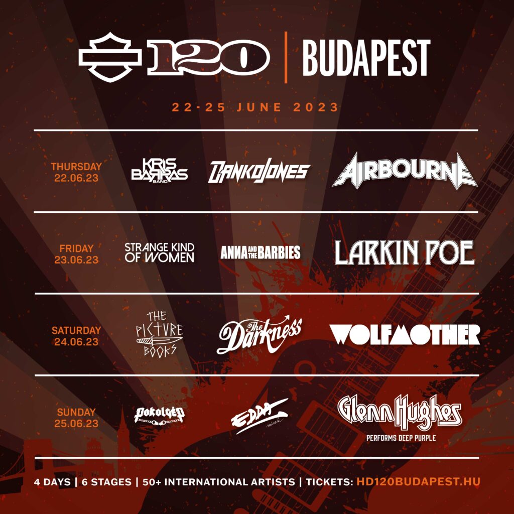 Crece el cartel del Festival del 120 Aniversario de Harley-Davidson: The Darkness se une a Wolfmother 11 harley-davidson-120-aniversario-grupos-rock-2