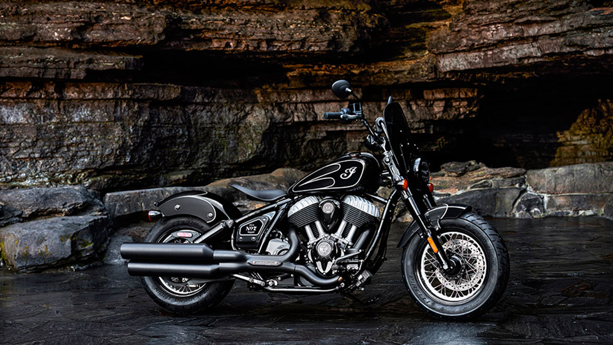 Indian Chief Bobber Dark Horse Jack Daniel’s Edition: whisky hasta en la pintura