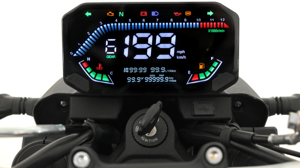 Voge 125 R: primer asalto al segmento del octavo de litro 13 voge 125 r 2023 5
