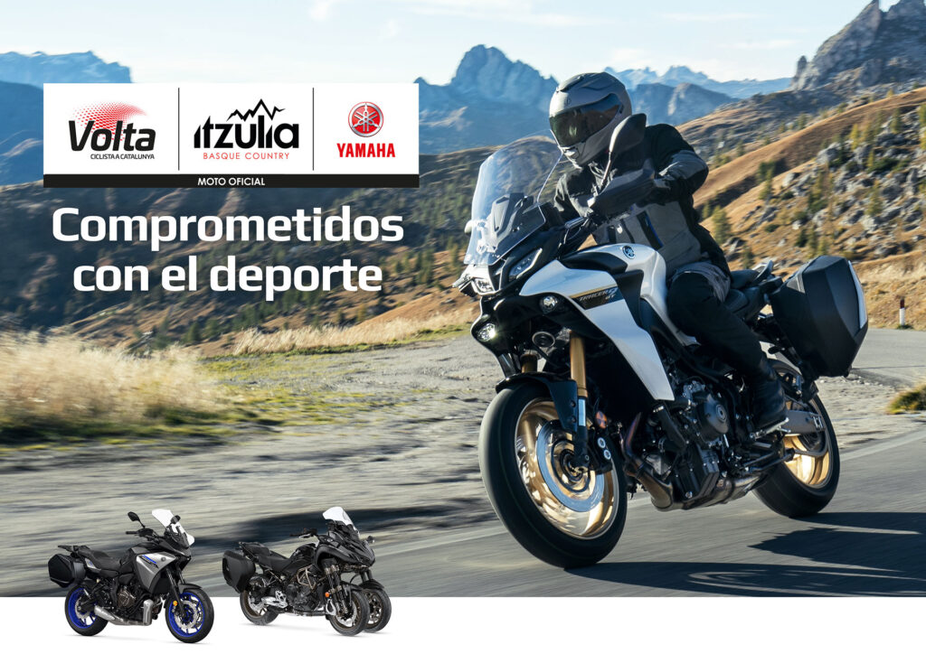 La Yamaha Tracer 9 GT será la moto oficial de La Volta e Itzulia 9 yamaha-tracer-900-gt-volta-catalunya