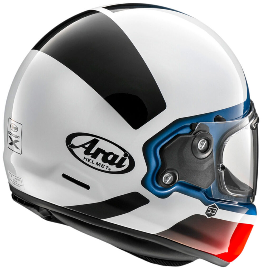 Arai Concept-XE 2023: ahora con homologación ECE 22-06 12 NdP ARAI CONCEPT XE BACKER BLANCO 02