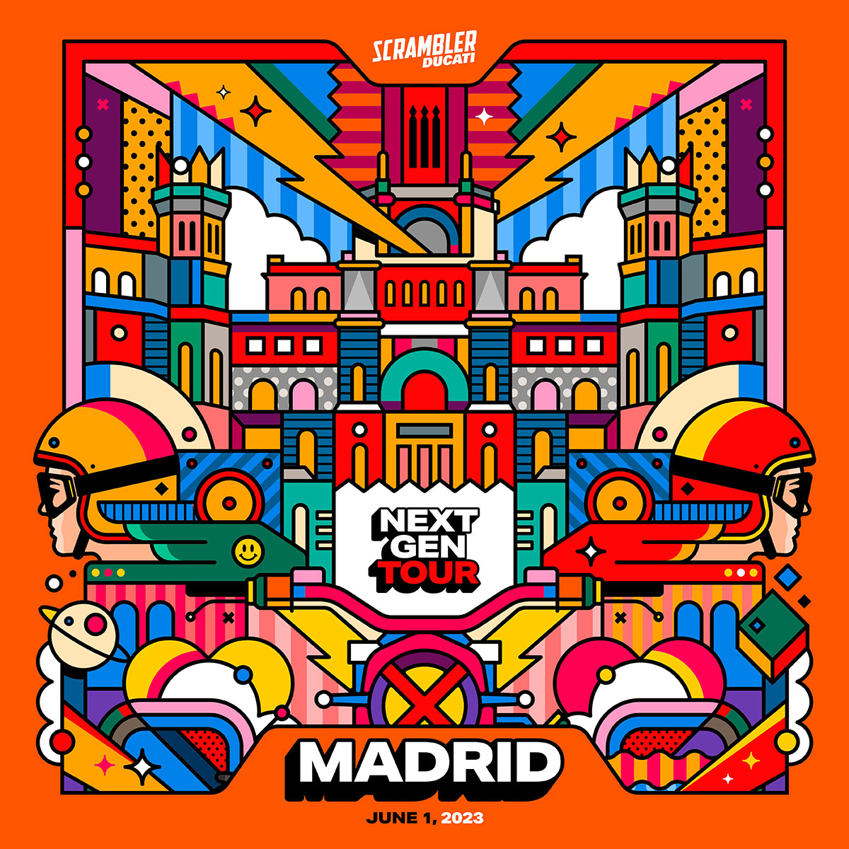 El Scrambler Next-Gen Tour llega a Madrid