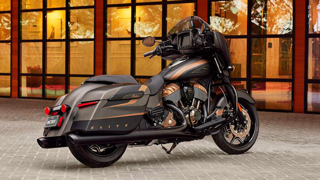 Los acabados Elite aterrizan en las Indian Chieftain y Pursuit 9 indian-chieftain-elite-2023