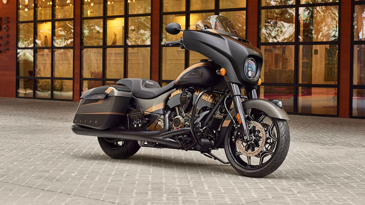 Los acabados Elite aterrizan en las Indian Chieftain y Pursuit 1 indian-chieftain-elite-2023-3