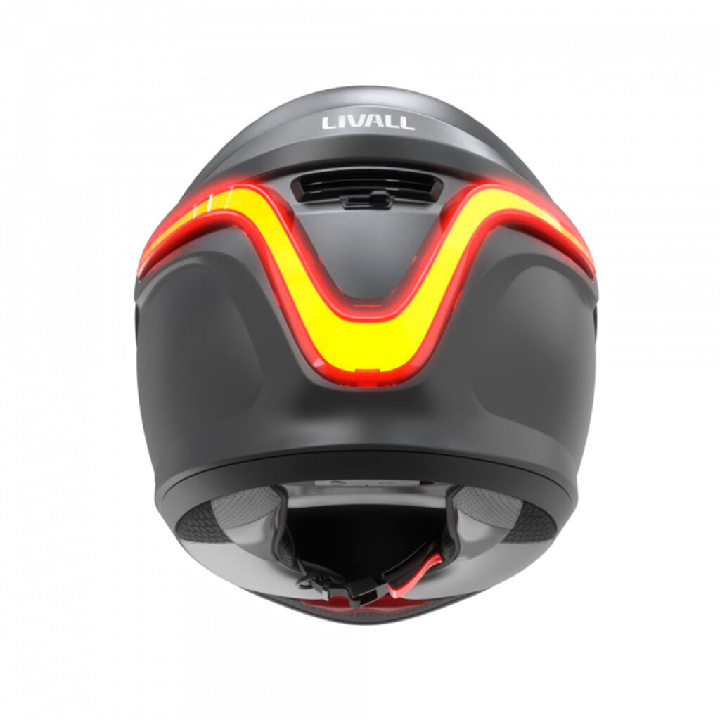 Casco moto inteligente