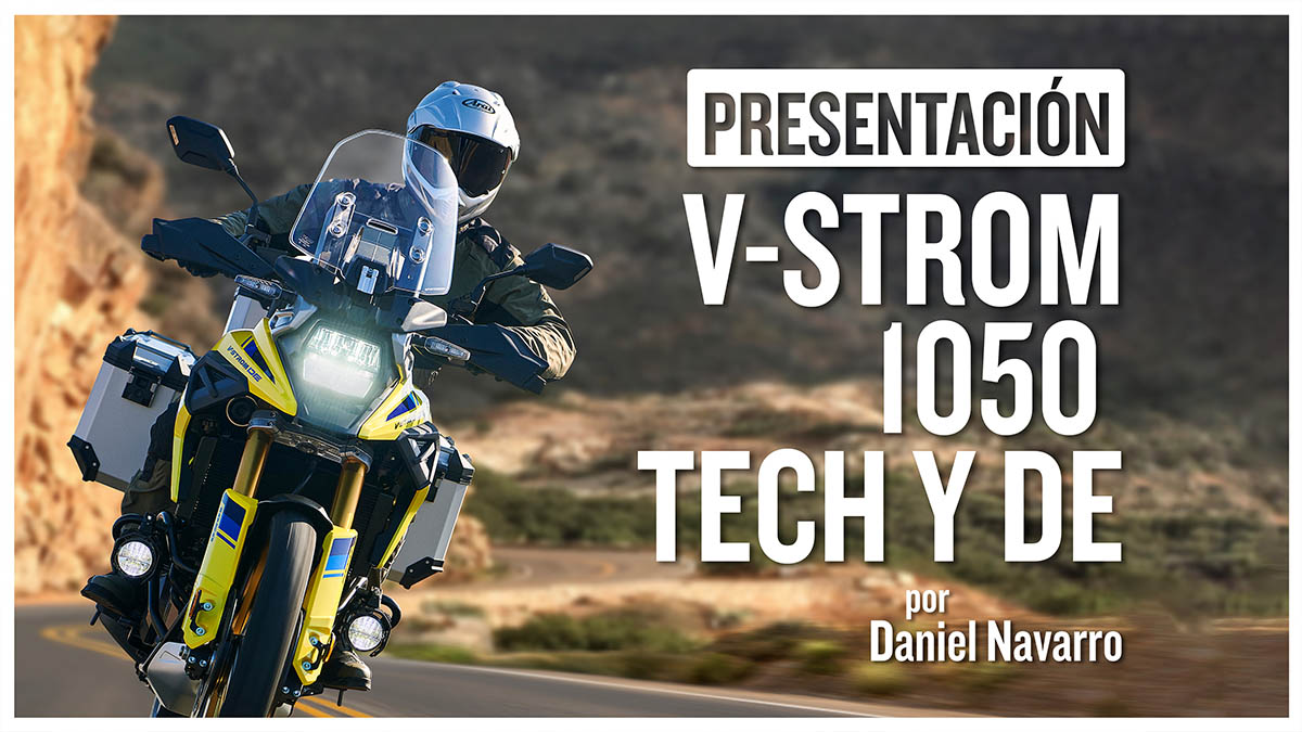 (VÍDEO) Suzuki V-Strom 1050 DE y TECH: trail al cuadrado