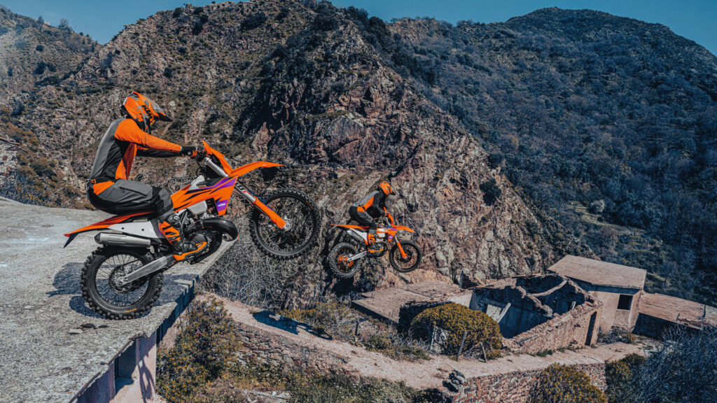 2024 KTM EXC range 2