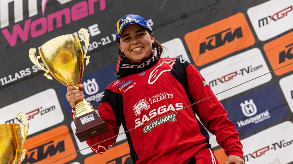 Daniela Guillén materializa en el MXGP de Francia su cuarto podio consecutivo 12 Guillen_07_MXGP_France_2023_JPA_22A5114